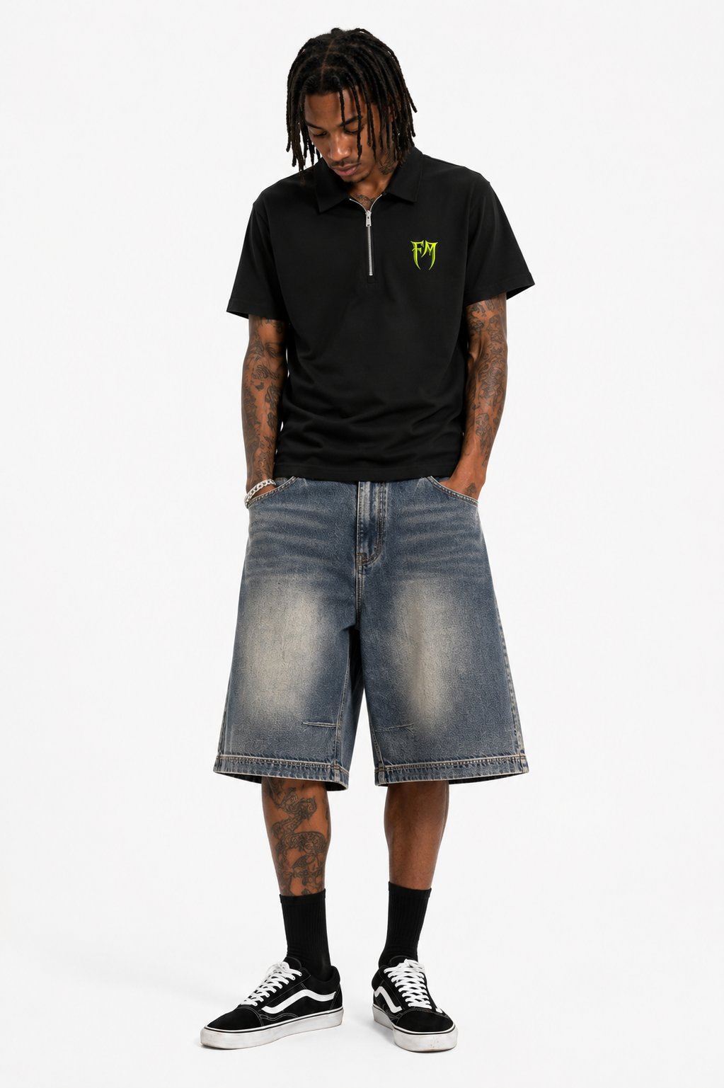 Frank Mercer Zip Polo