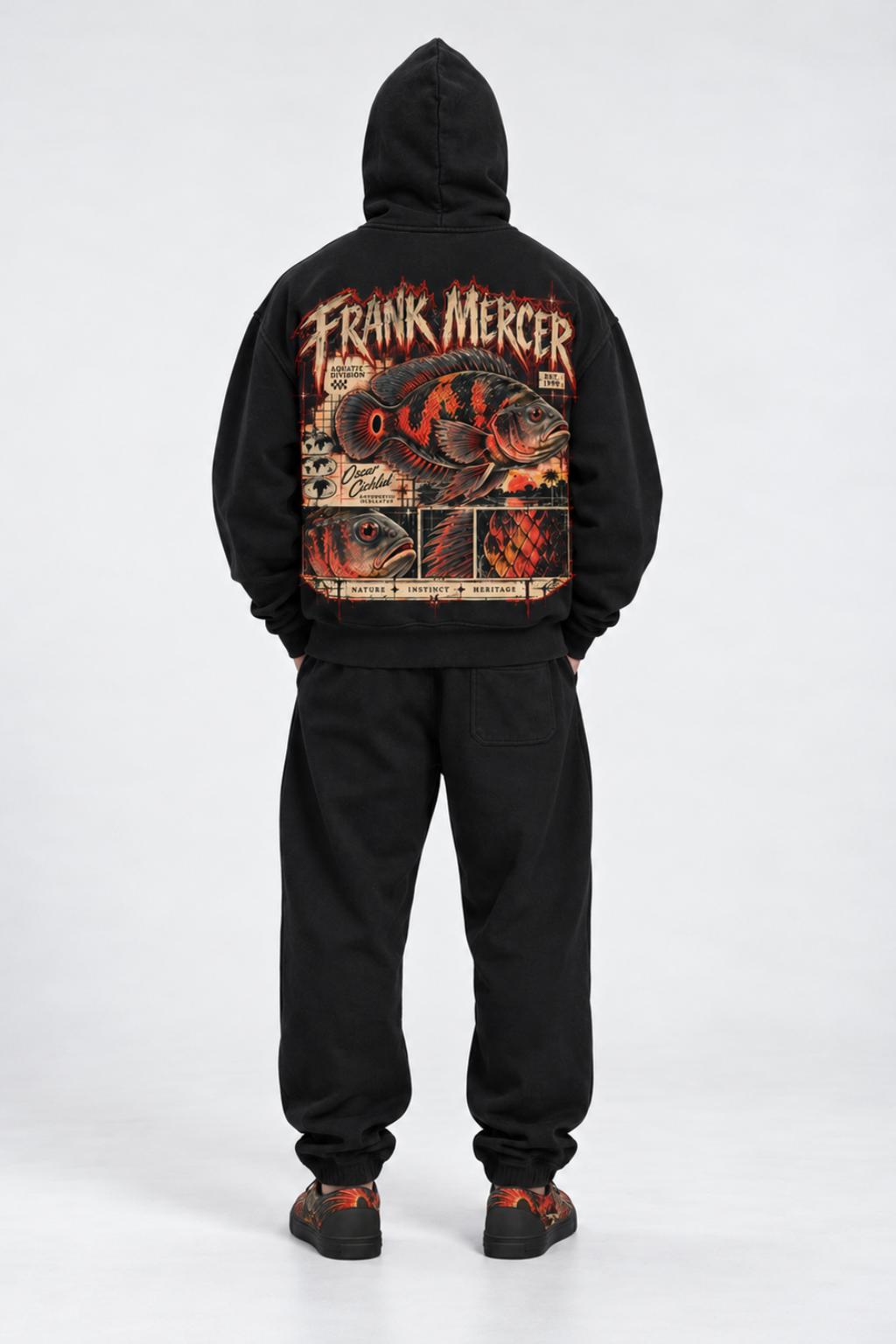 Frank Mercer Full Zip Up Oscar Hoodie