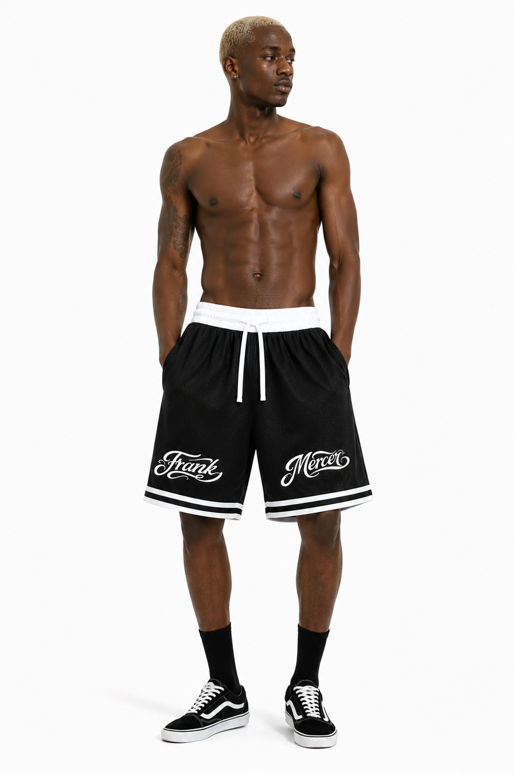 Frank Mercer Signature Drawstrings Shorts