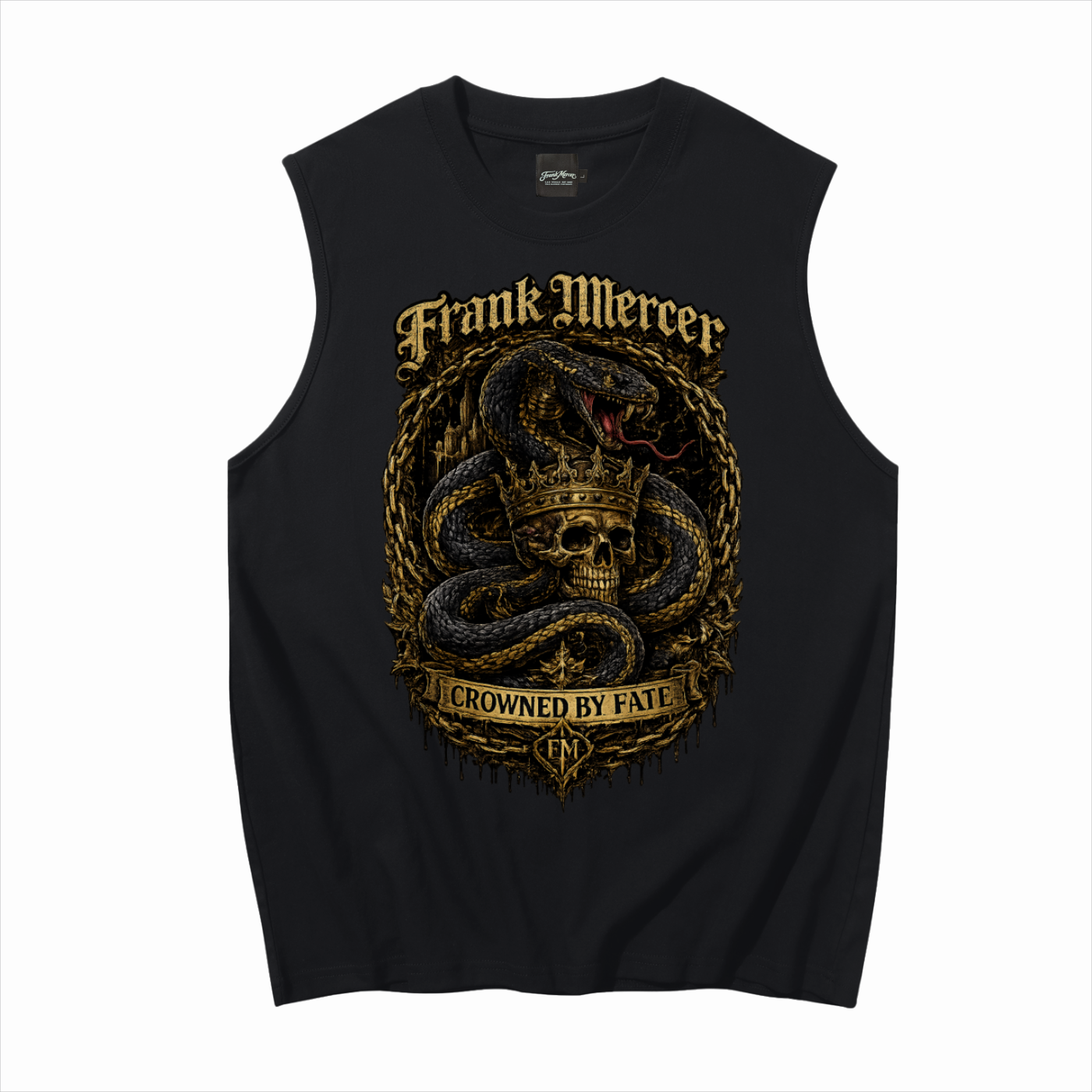 Frank Mercer Adapt and Survive Sleeveless Crowned By fate