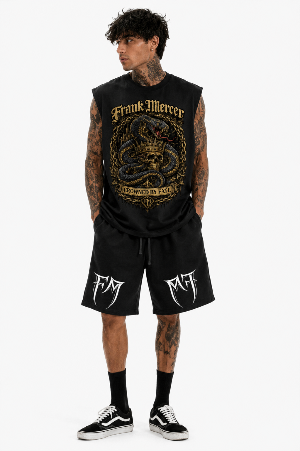 Frank Mercer Adapt and Survive Sleeveless Crowned By fate
