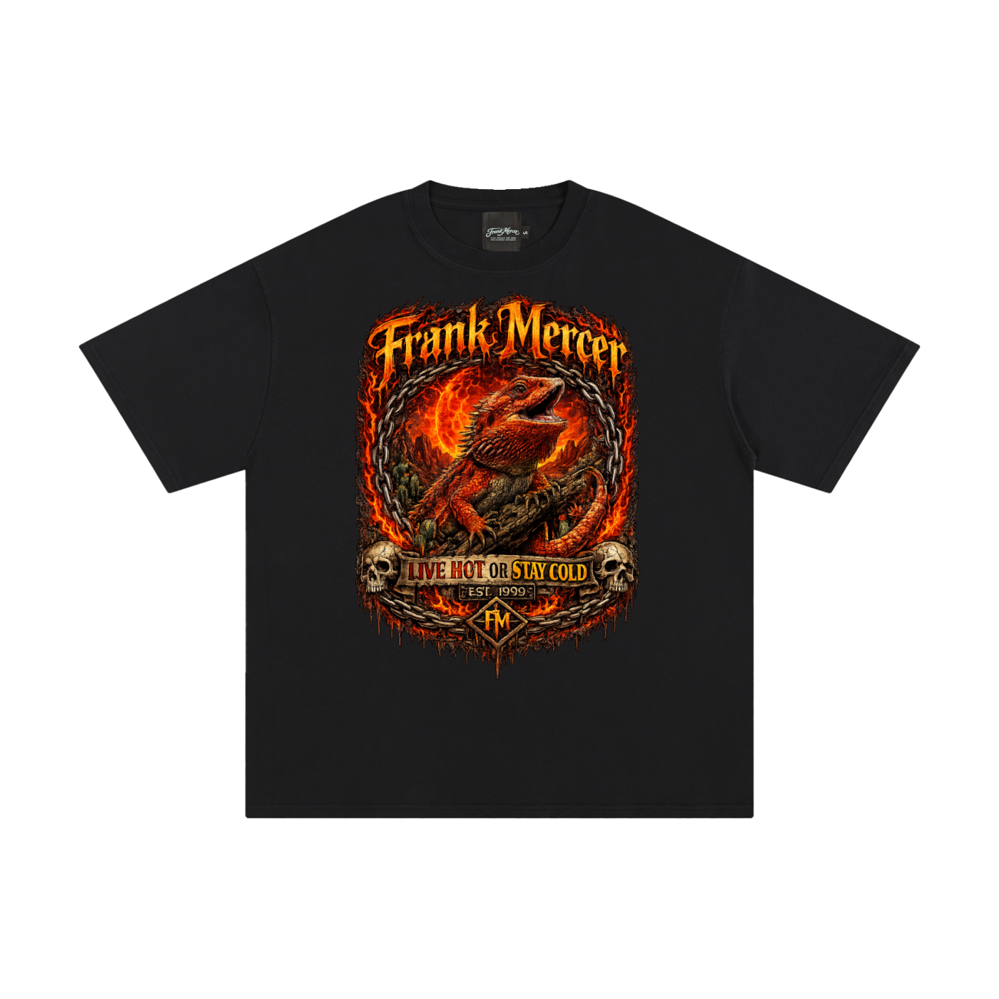 Frank Mercer Red Bearded Dragon Shirt