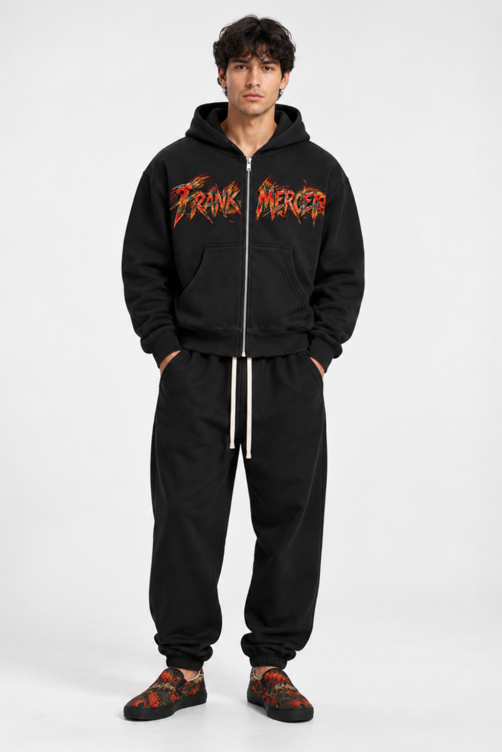 Frank Mercer Full Zip Up Oscar Hoodie