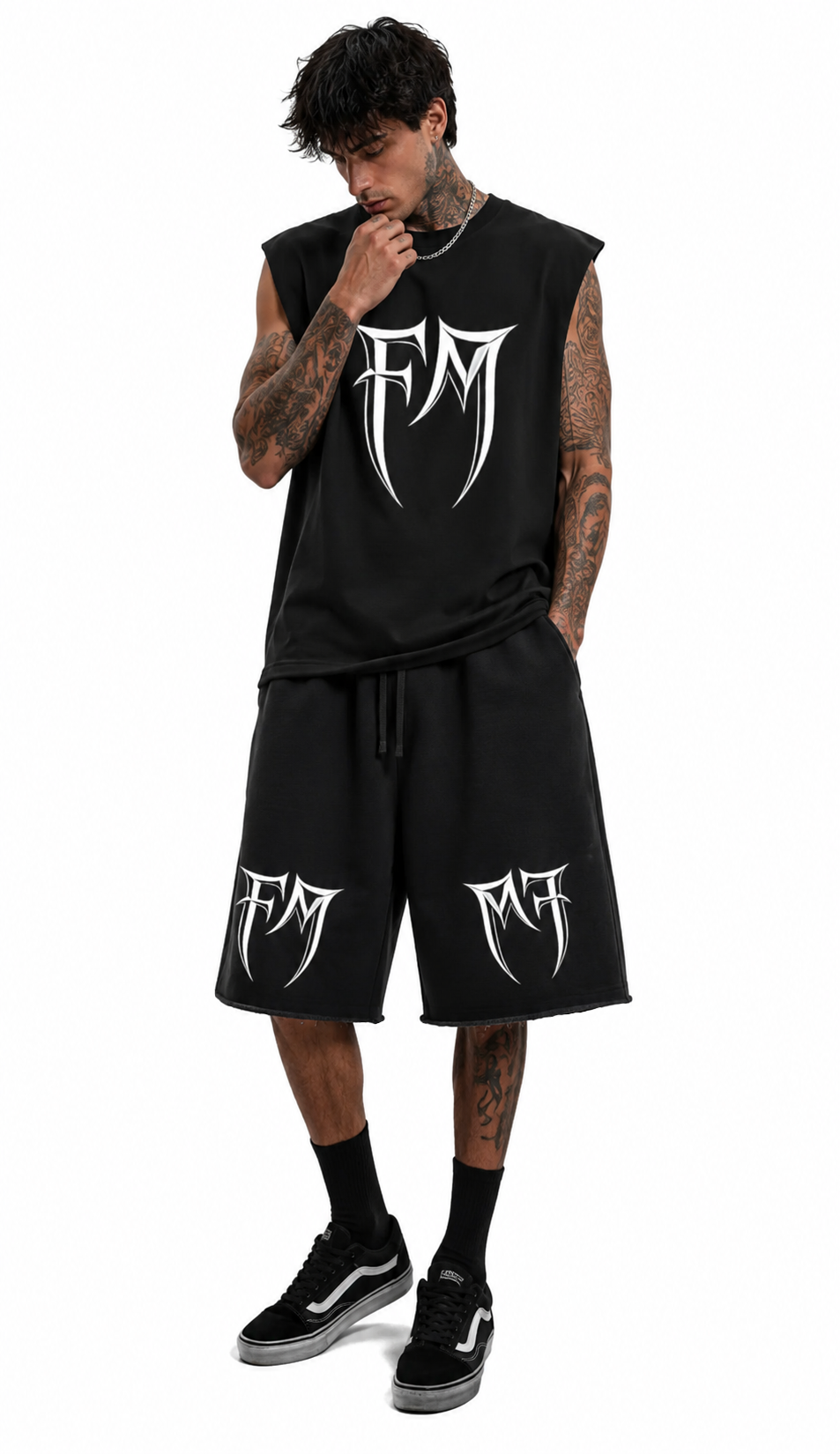 Frank Mercer Oversized Shorts