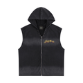 Franck Mercer Red Veil Sleeveless Hoodie