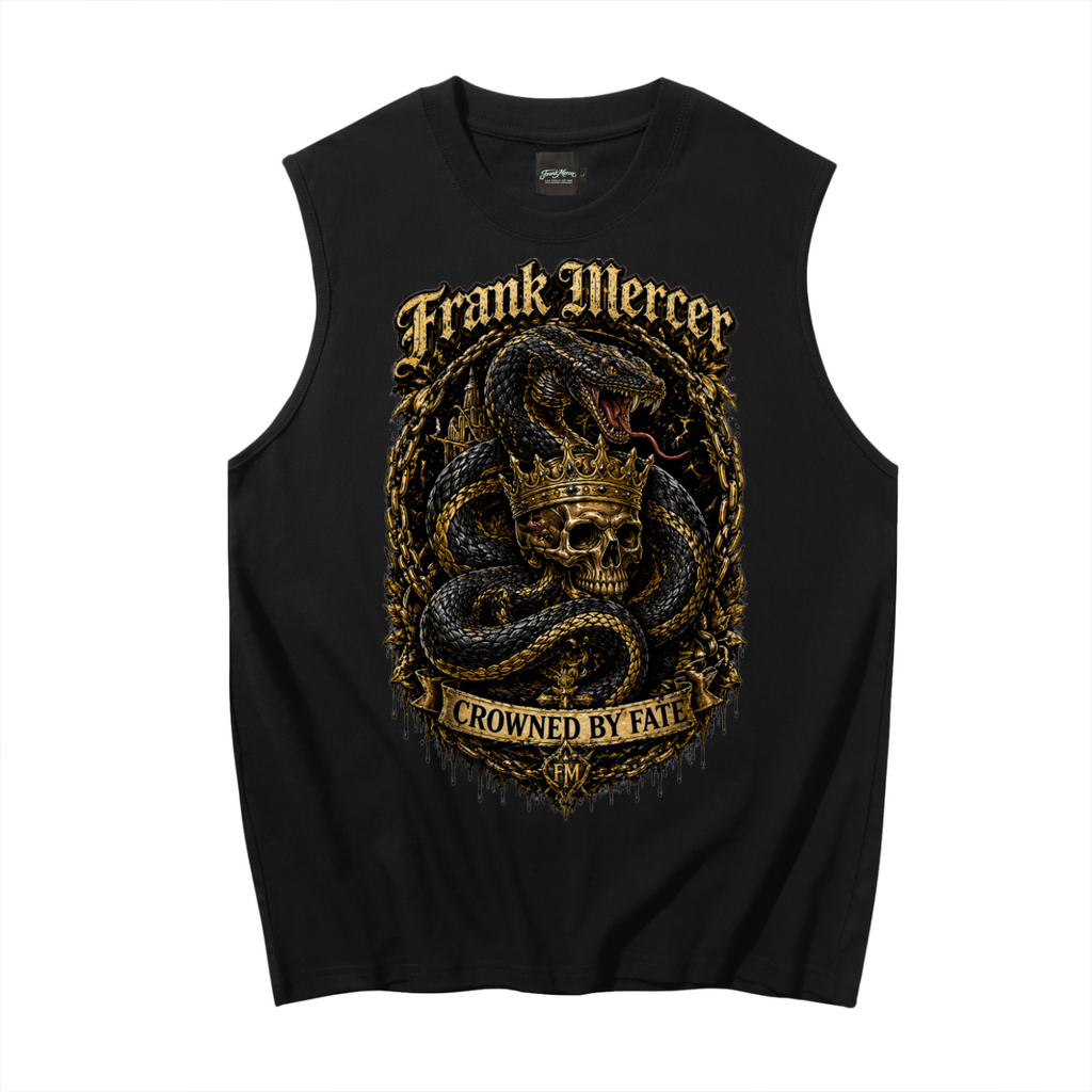 Franck Mercer Crowned By Fate Sleeveless Tank