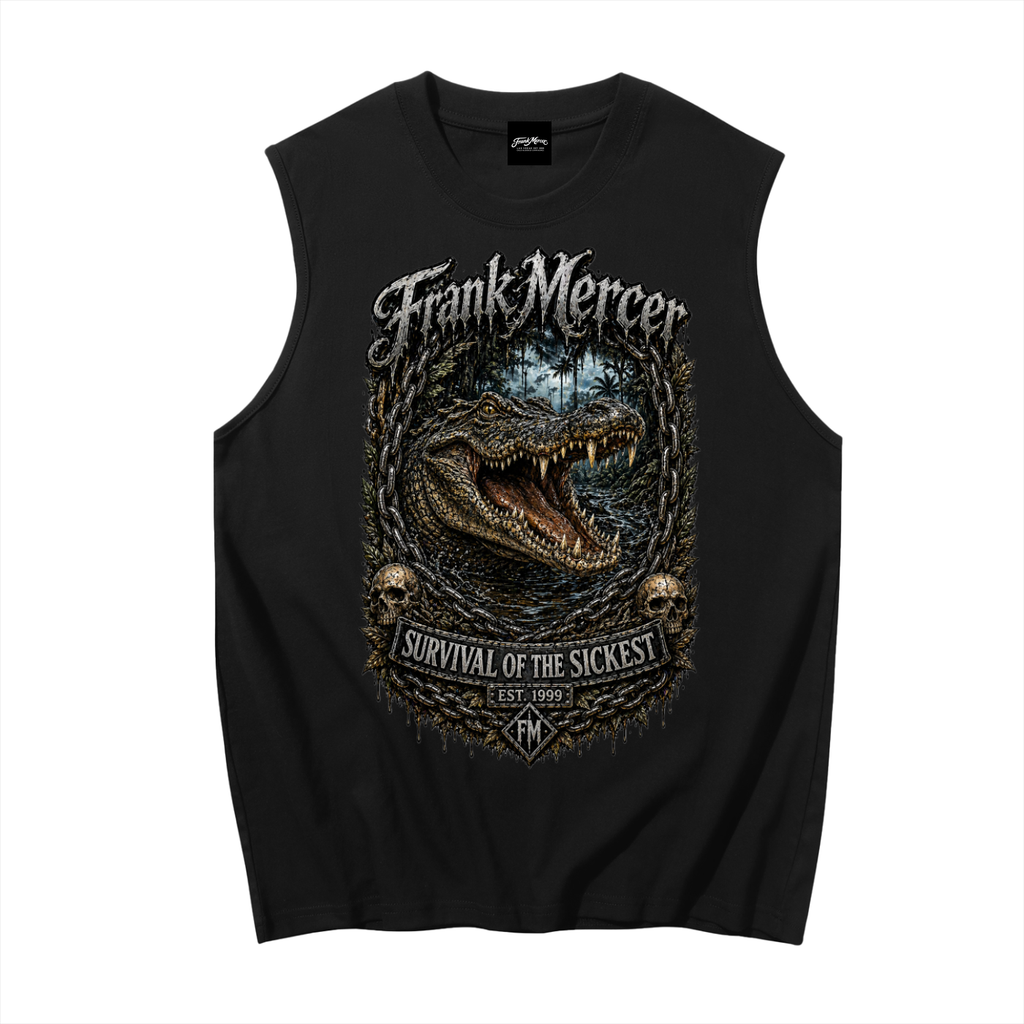 Franck Mercer Survival of The Sickest Sleeveless Tank