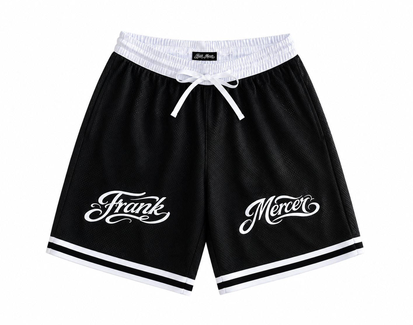 Franck Mercer Signature Drawstrings Shorts