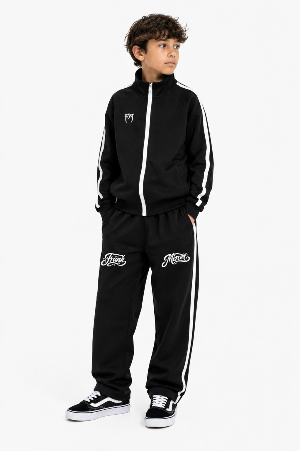 Frank Mercer Kids Athletic Jump Joggers